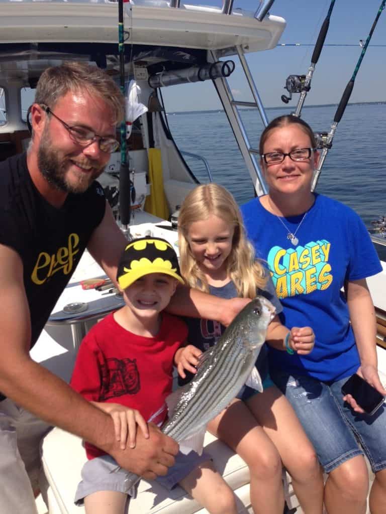 Fishing for Families The Annual Casey Cares Rockfish Tournament
