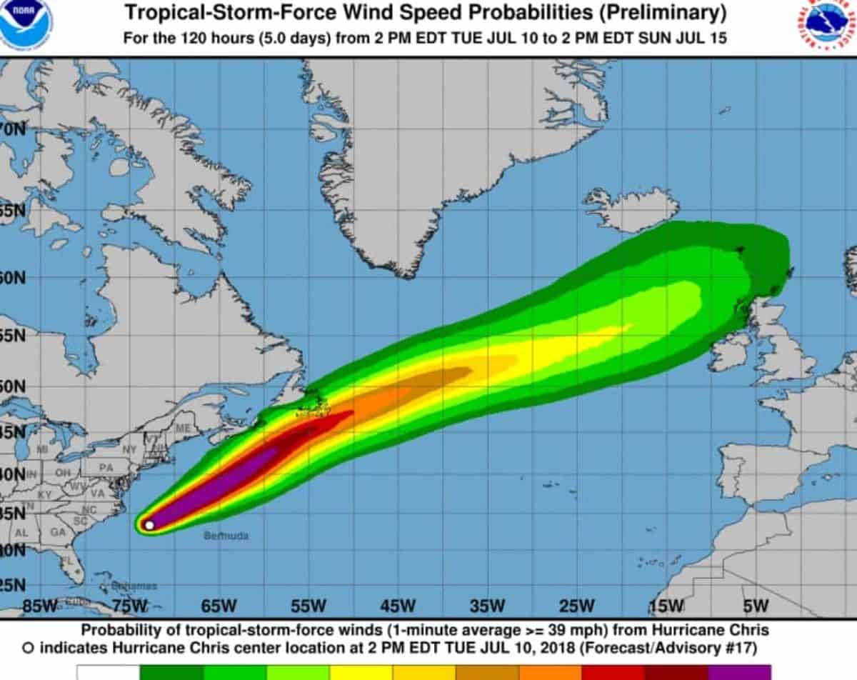 Boat & Beach Warning: Hurricane Chris Brings Dangerous Conditions
