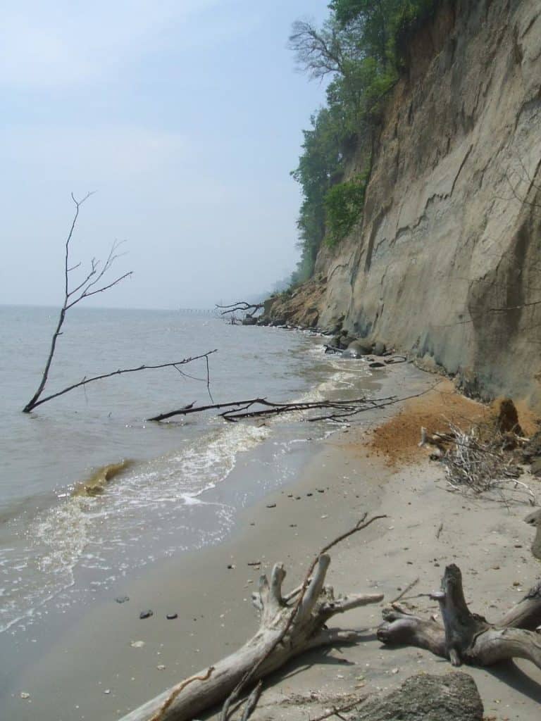 Cliff Collapse Scare in Chesapeake Beach Chesapeake Bay Magazine