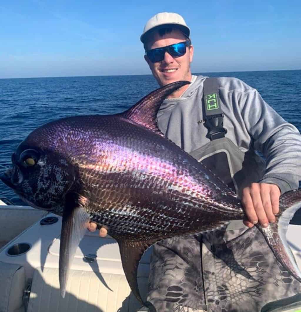 Md.'s 1st State Record Pomfret May Beat World Record Chesapeake Bay