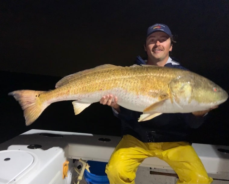 Aspiring Va. Charter Captain Catches Potential World Record Red