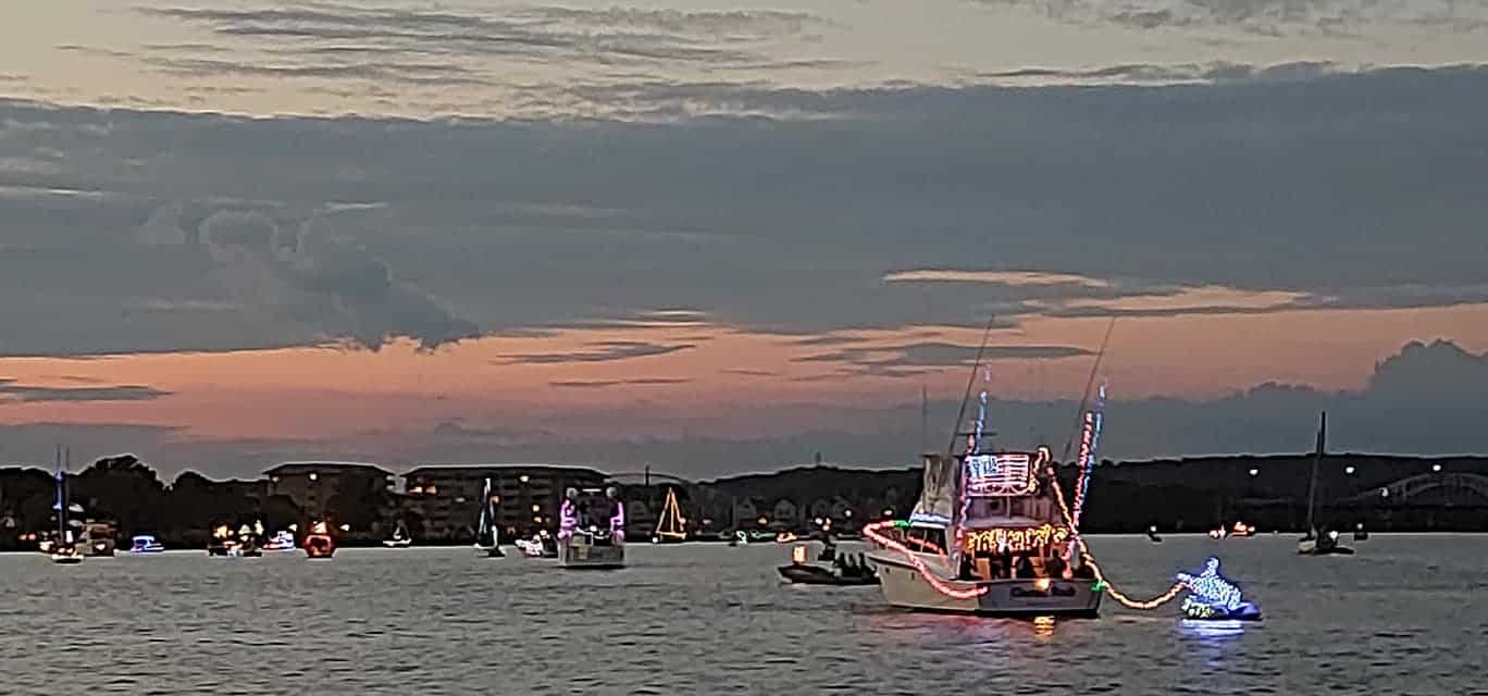 SLIDESHOW First Havre de Grace Lighted Boat Parade Chesapeake Bay