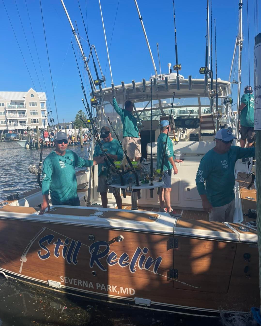 White Marlin Open Underway with Record Number of Boats Chesapeake Bay