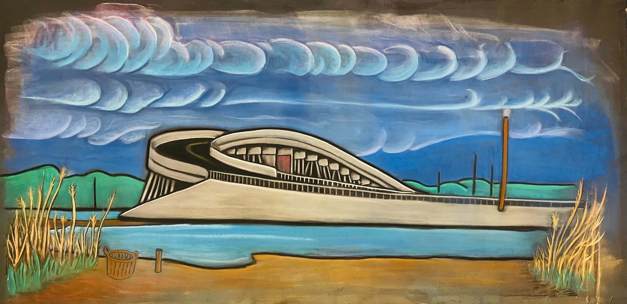 Hoopers Island Grows Arts Scene with Chalk Art Festival & New Mural