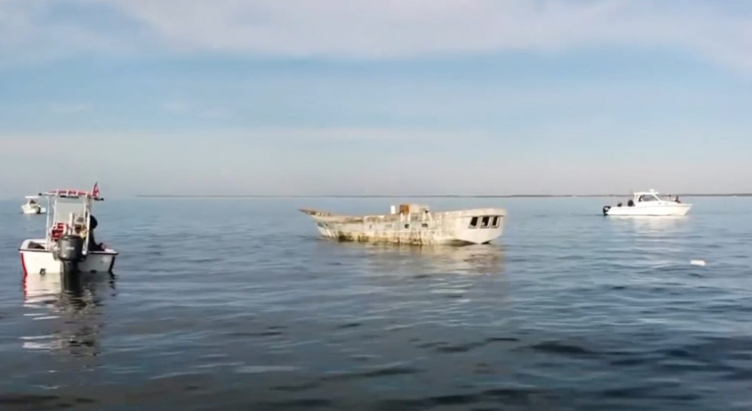 VIDEO Infamous Cement Sailboat Sunk for Reef Habitat Chesapeake Bay Magazine