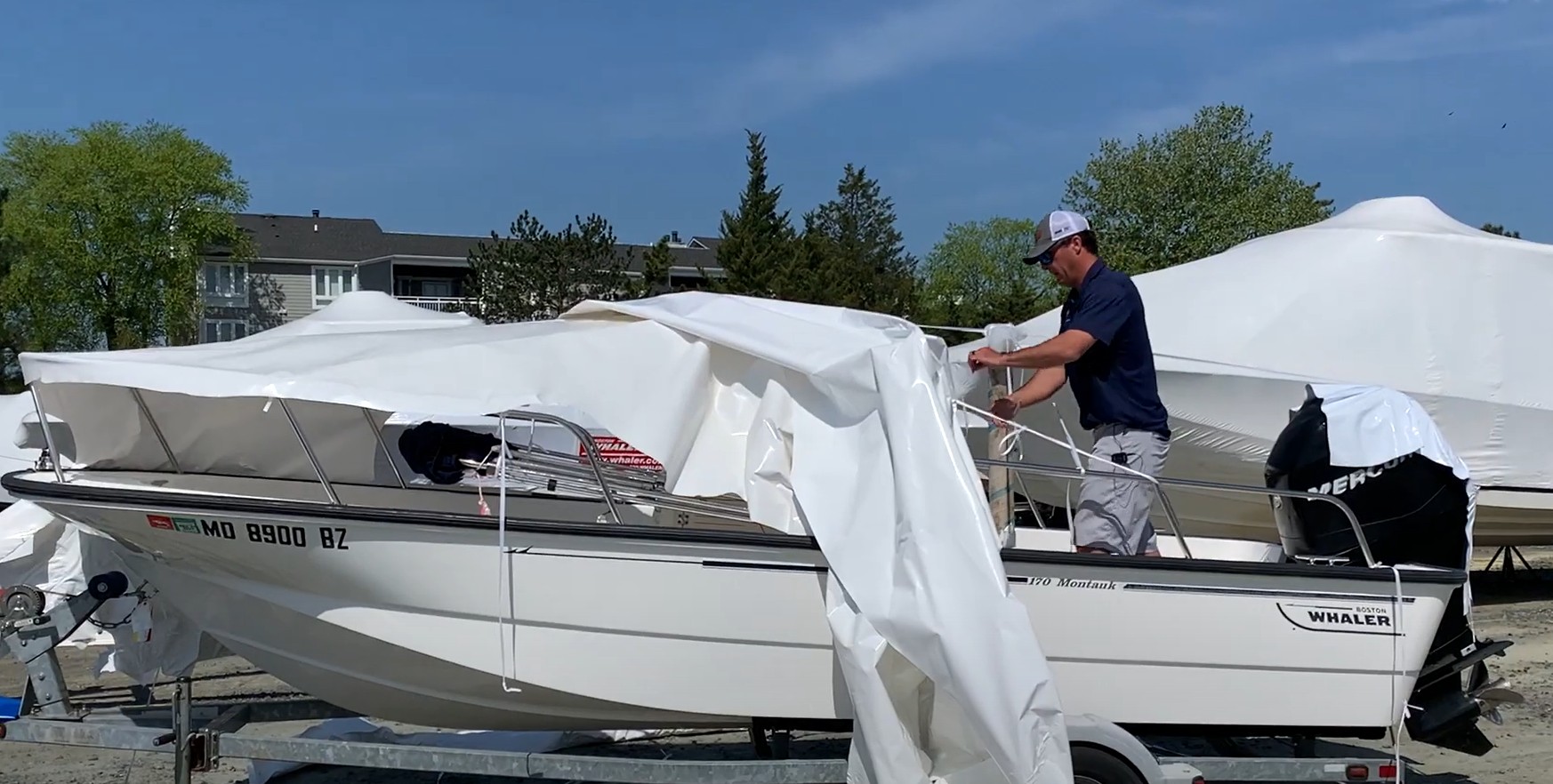 VIDEO New Program to Recycle Your Boat's Shrink Wrap Chesapeake Bay