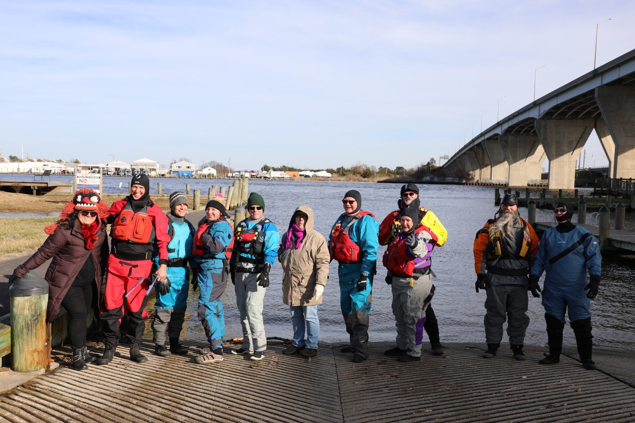 Drysuits Put to the Test Paddlers Undergo Cold Water Training