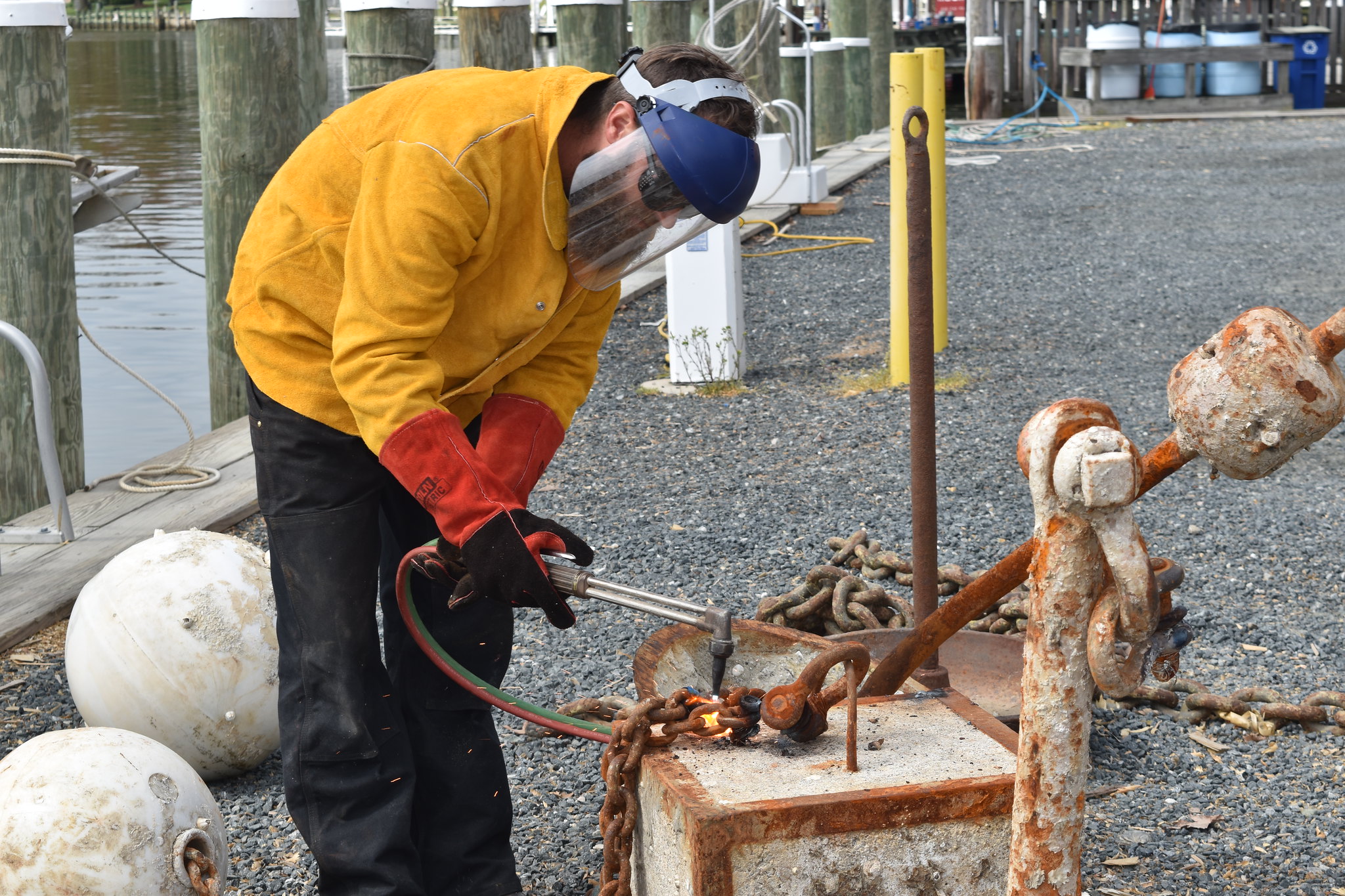 College, Maritime Museum's Marine Welding Classes Aim to Spark Marine