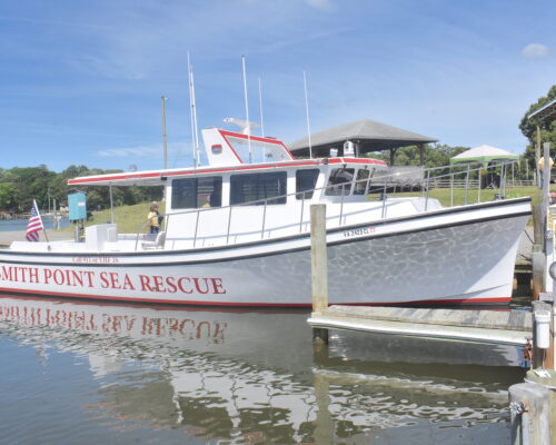 Volunteer Rescue Squad Christens New Rescue Boat on Northern Neck