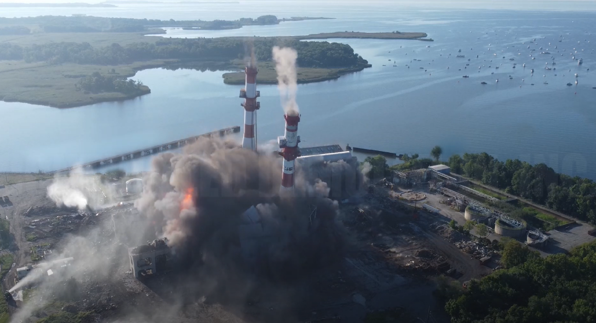 Middle River Power Station, Demolished in 2022, Makes Way for a