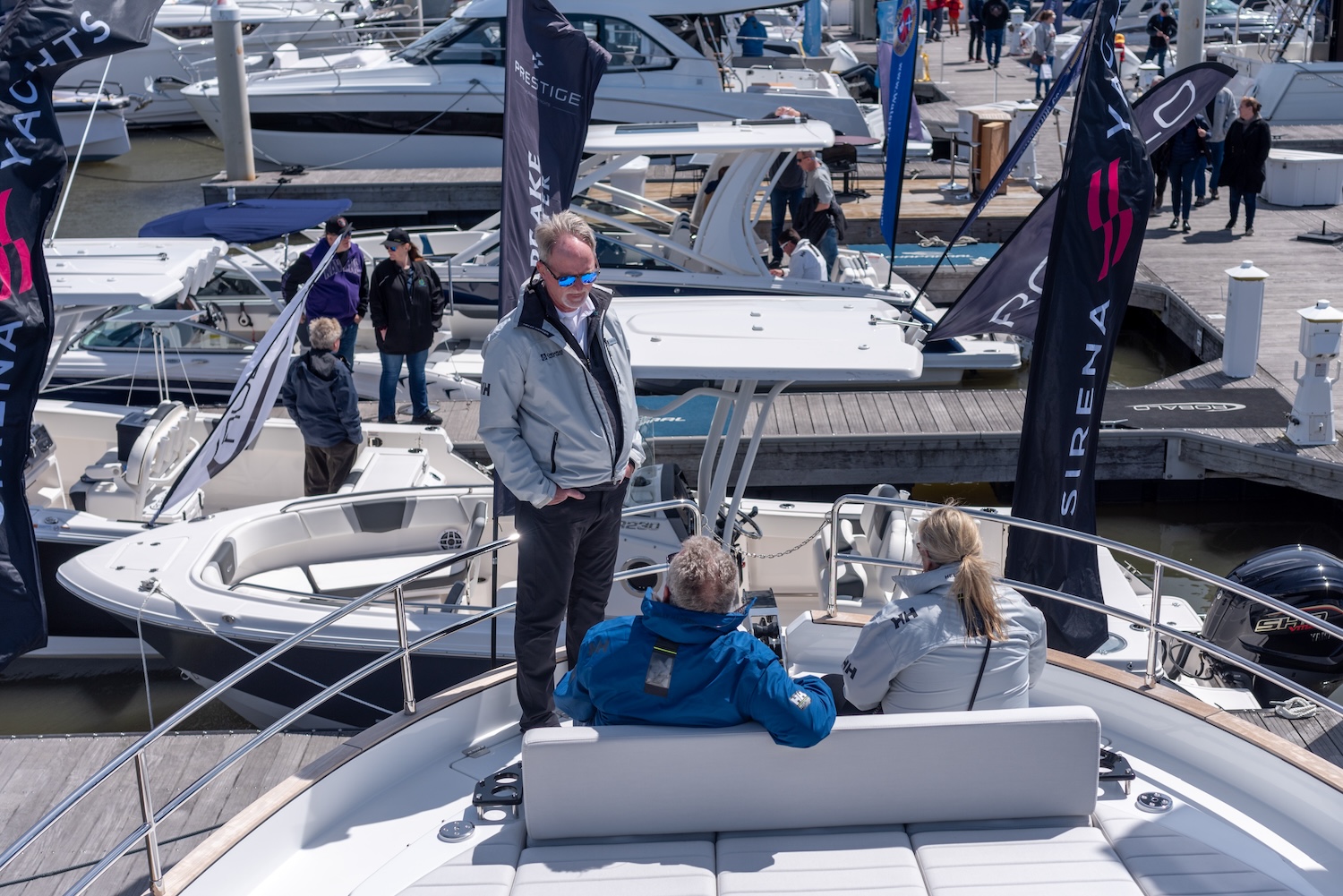 Be a Boater for the Day at The Bay Bridge Boat Show at Safe Harbor ...