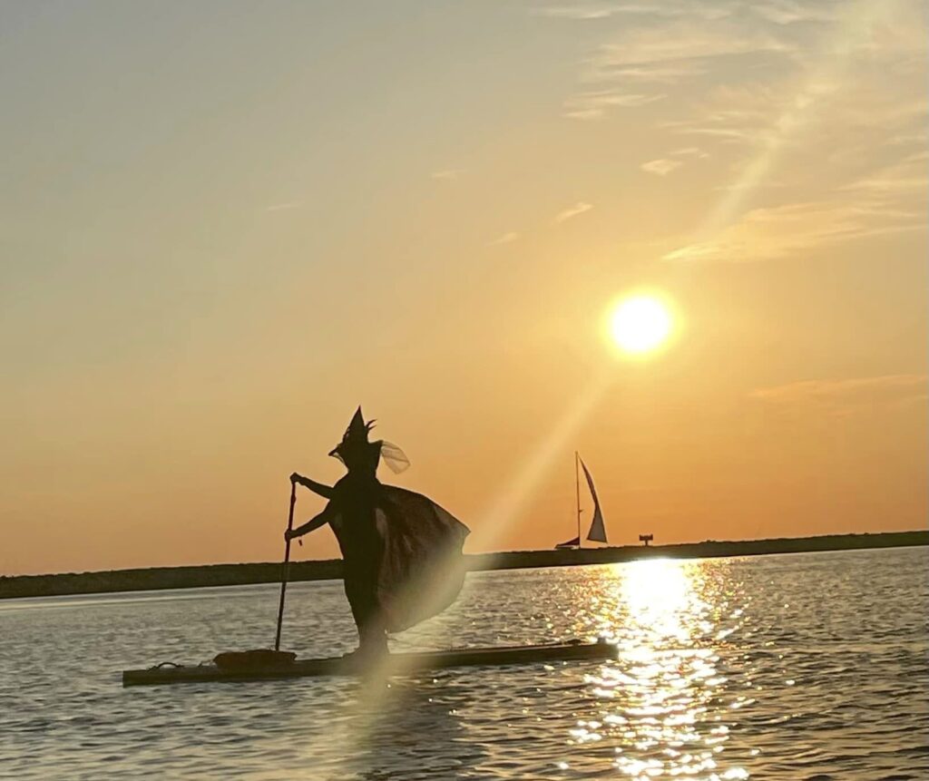 The witches ride at sunset