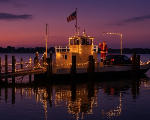 Unique Waterfront Holiday Lighting to Illuminate Oxford’s Town Creek