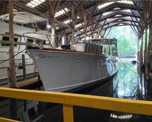 History in the Sheds at Atlantic Yacht Basin